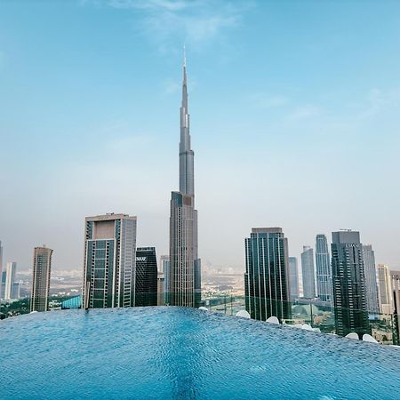 ドバイAliving Luxe 2Br With Burj Khalifa View Infinity Pool Midtown-4704アパートメント エクステリア 写真