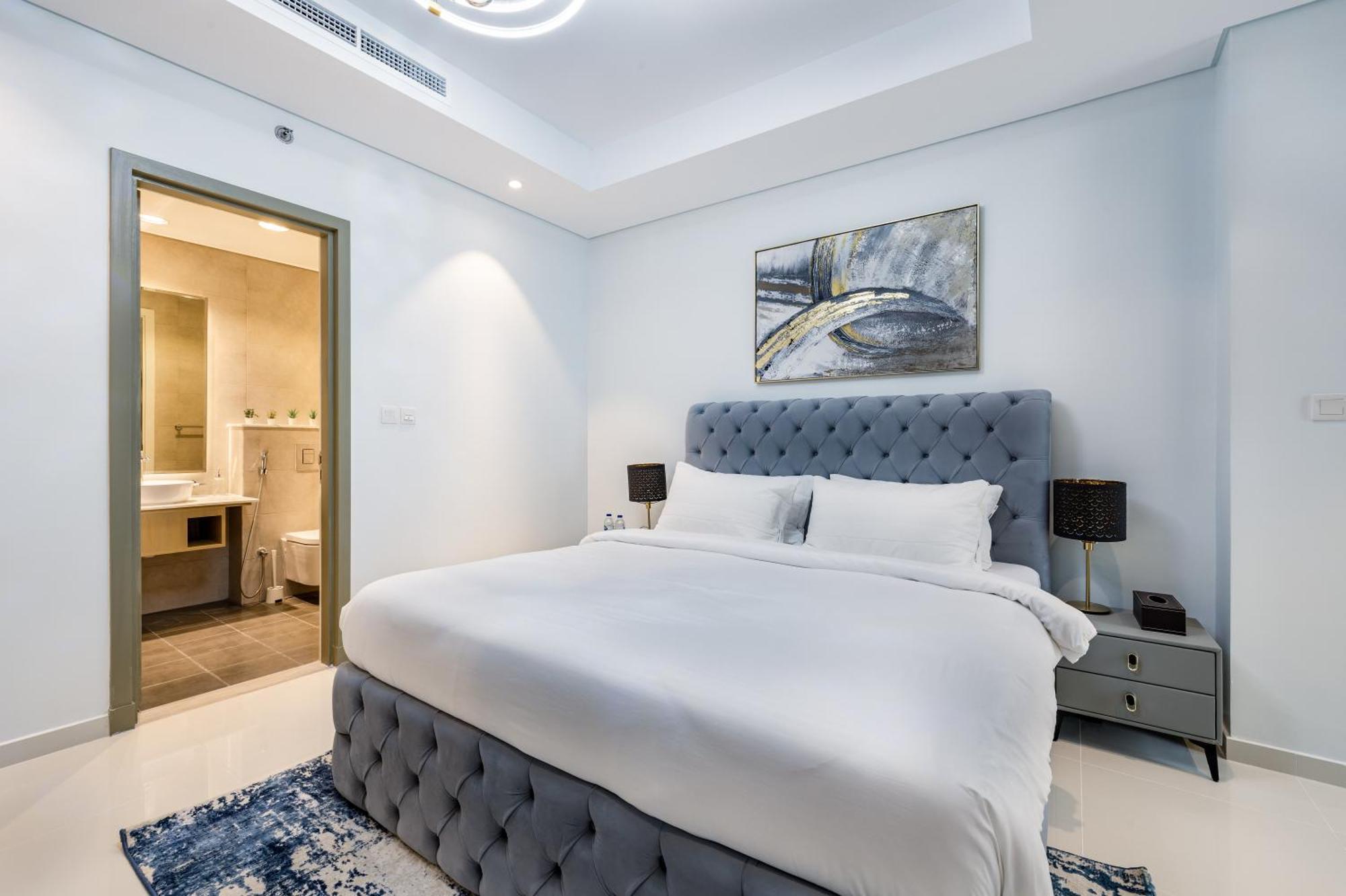ドバイAliving Luxe 2Br With Burj Khalifa View Infinity Pool Midtown-4704アパートメント エクステリア 写真